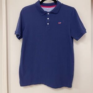 Vineyard Vines by Target: Boys Blue Cotton Polo, Size XL (16)